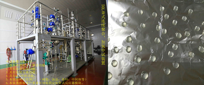 祝賀國內首套釜式連續加氫中試成套裝置一次出料成功！.jpg